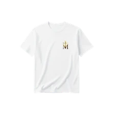 Momo, Tričko Milovaný logo basic, Unisex, Biela