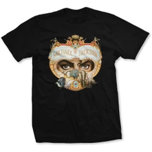 Michael Jackson, Tričko Dangerous, Unisex, Čierna