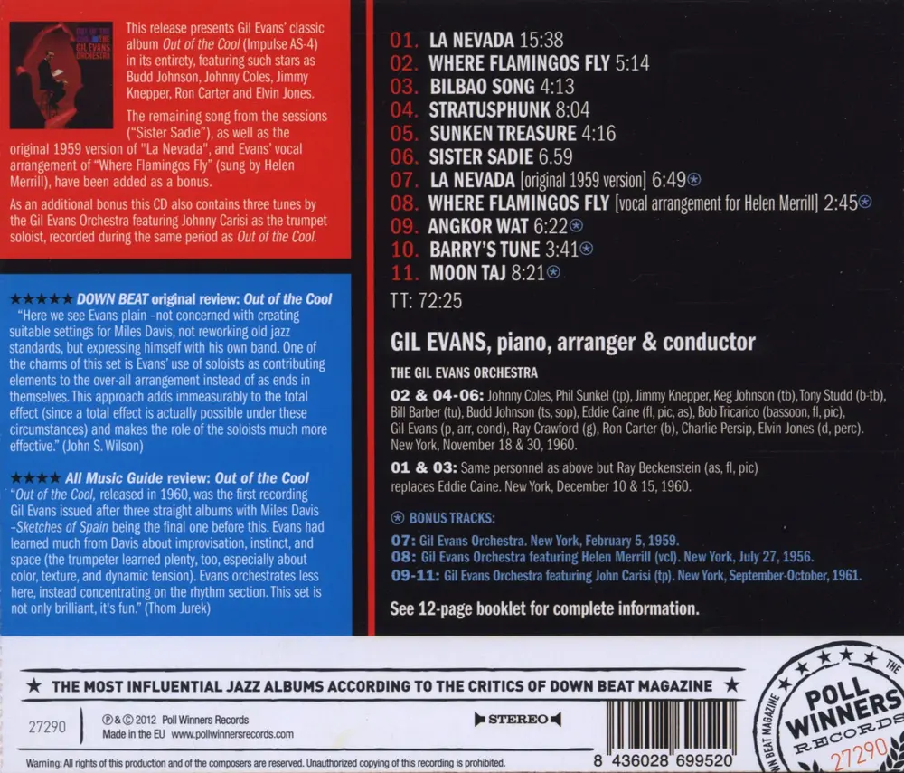 Gil Evans – OUT OF THE COOL (CD) 1