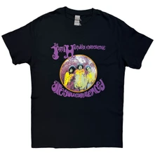 Jimi Hendrix, Tričko Are You Experienced 3, Unisex, Čierna