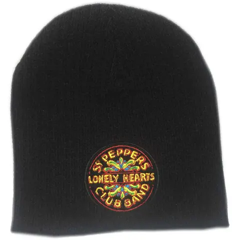 The Beatles – Čapica Sgt. Pepper (Čierna), Unisex, Čierna