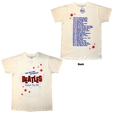 The Beatles, Tričko American Tour '64, Unisex, Natural