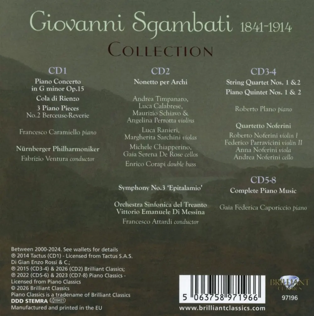 SGAMBATI COLLECTION (ITALIAN ROMANTICS SERIES)