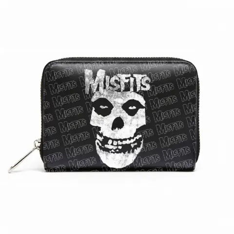 Zip Top Purse: Fiend (Black)