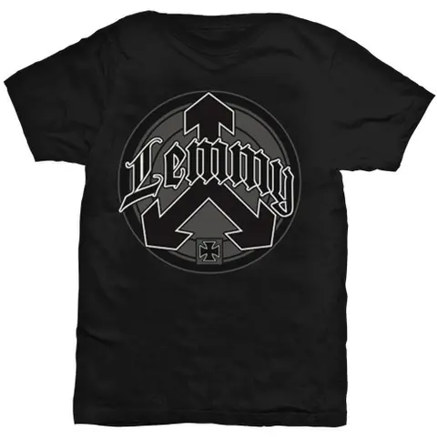 Lemmy – Tričko Arrow Logo (Čierna), Unisex, Čierna