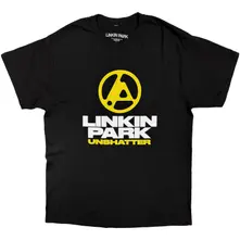 Unisex T-Shirt: Unshatter Tracklist (Black) (Back Print) thumbnail