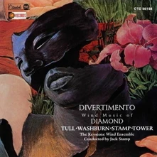 Keystone Wind Ensemble, CD DIVERTIMENTO (THE WIND MUSIC OF DIAMOND, TULL, WASHBURN, STAMP, TOWER)