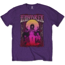 Jimi Hendrix, Tričko Karl Ferris Wheel, Unisex, Fialová