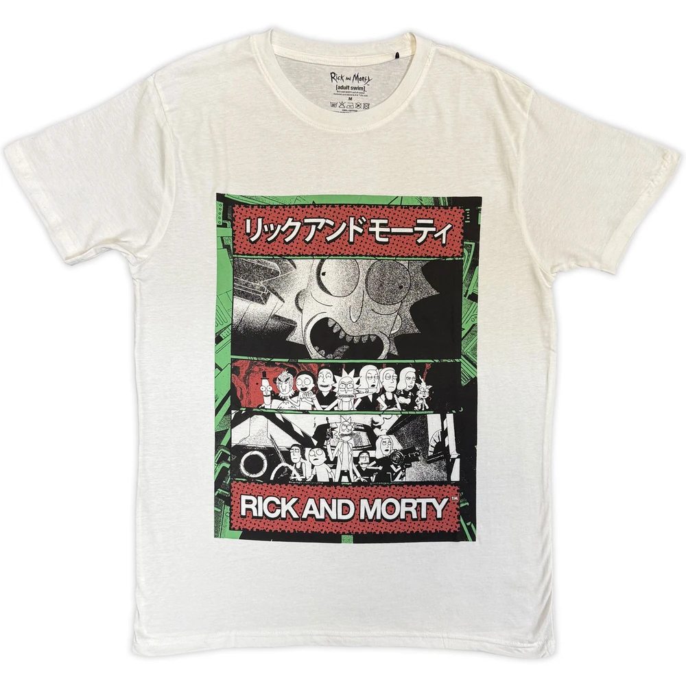 Unisex T-Shirt: Japan Comic (White)