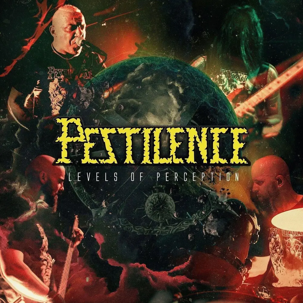 Pestilence – LEVELS OF PERCEPTION (Green Vinyl) (Vinyl)