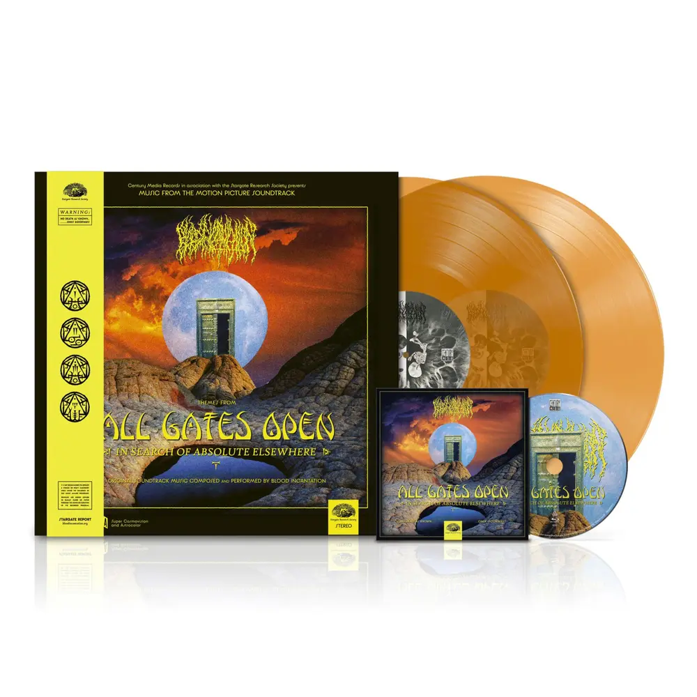 Blood Incantation – All Gates Open (Original Motion Picture Soundtrack, Transparent Orange Vinyl) (Vinyl)