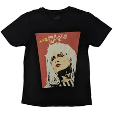 Blondie, Tričko AKA Pop Art, Unisex, Čierna