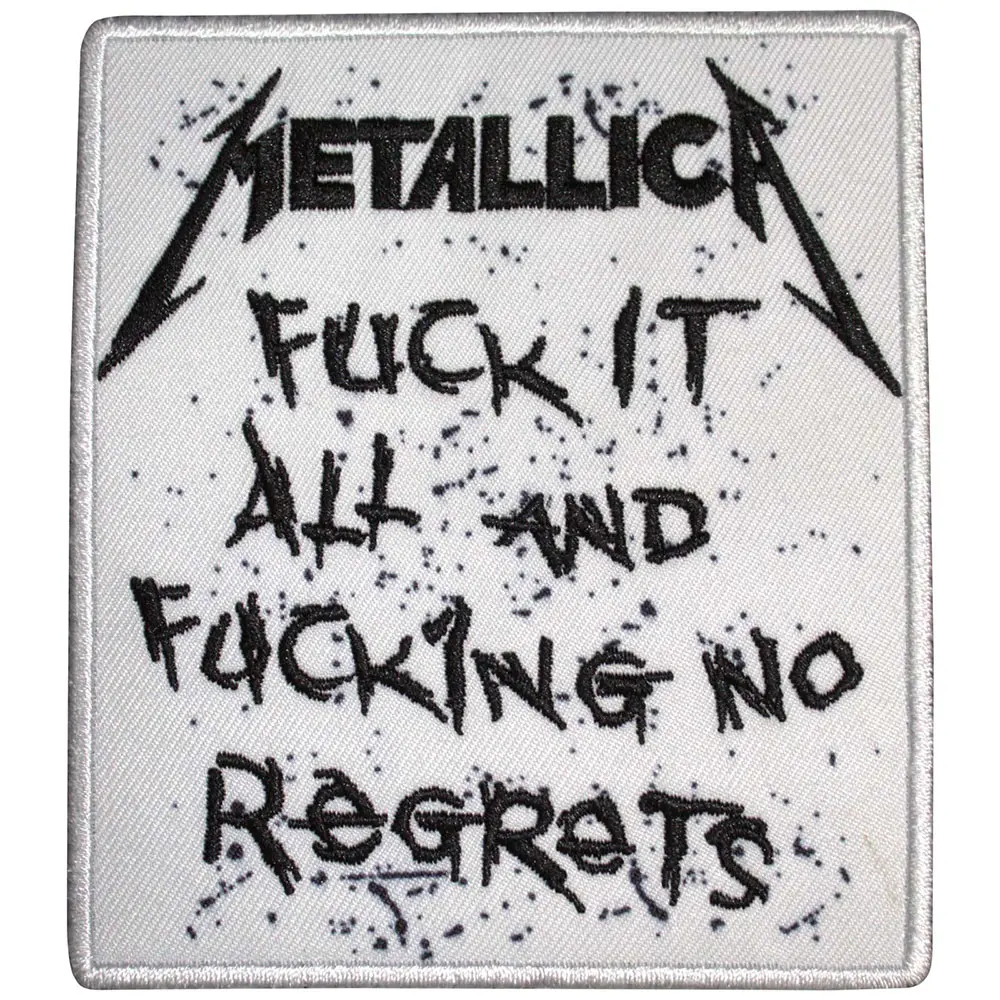 Metallica – No Regrets (Nažehlovačka)