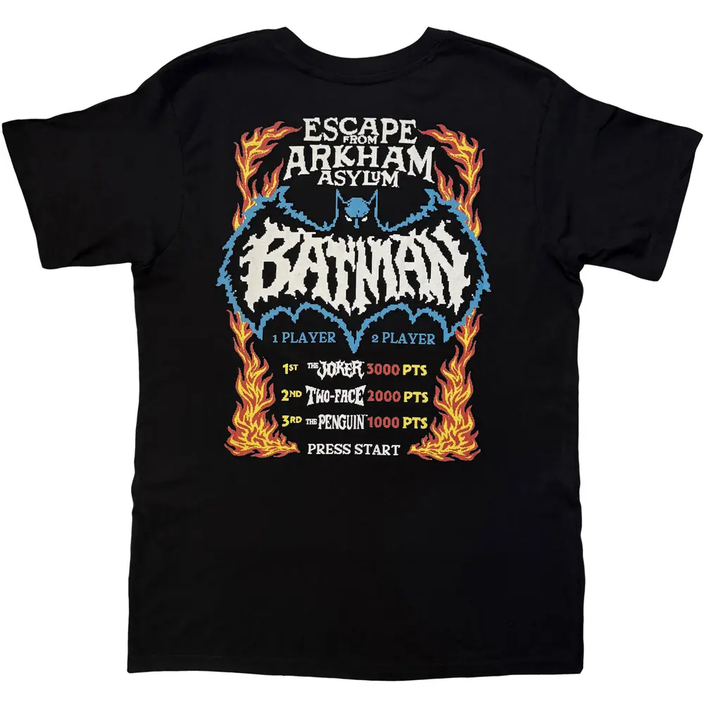 The Batman – Batman Batman Escape From Arkham (Schwarz) (T-Shirt)