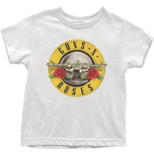 Guns N’ Roses, Tričko Classic Logo, Dieťa, Biela