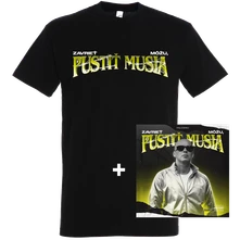Palermo, Balík CD + Tričko Zavrieť môžu, pustiť musia