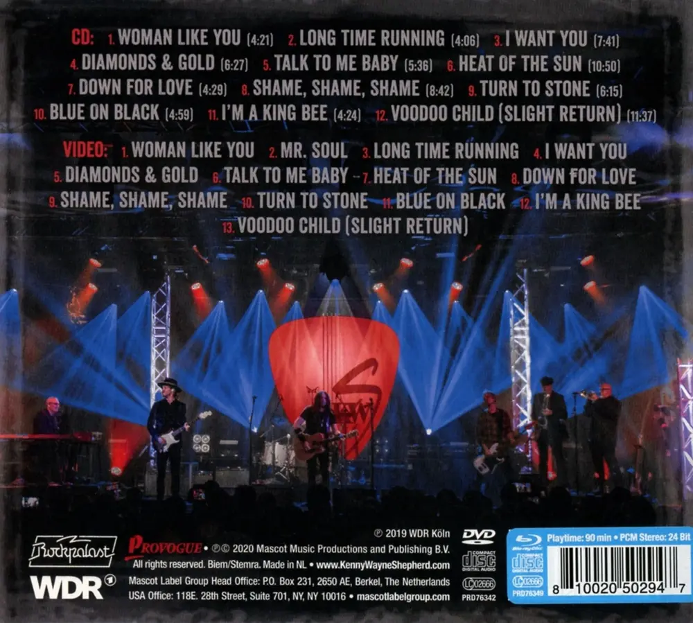 Kenny Wayne Shepherd Band – STRAIGHT TO YOU:LIVE (CD)