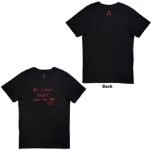 Bastille, Tričko This Is Your Heart, Unisex, Čierna