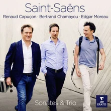 Renaud Capuçon, Bertrand Chamayou, Edgar Moreau, CD SAINT-SAËNS: SONATES ET TRIO