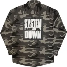 System of a Down – Logo Tour '26 (Zelená, Shirt, Limited) (Košeľa)
