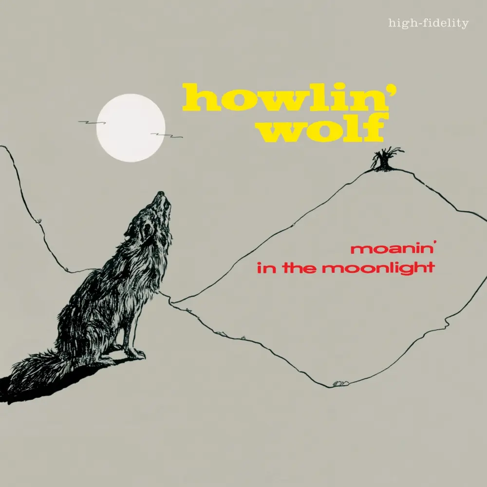 Howlin' Wolf – MOANIN' IN THE MOONLIGHT (Red Vinyl, Limited, 2018) (Vinyl)