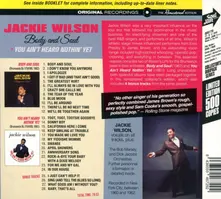 Jackie Wilson – BODY AND SOUL / YOU AIN'T HEARD NOTHIN' YET (CD)
