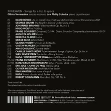 Olivia Vermeulen – IN HEAVEN - SONGS FOR A TRIP TO SPACE (CD)