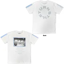 Tričko Unisex T-Shirt: Never Enough Studio (White) (Back Print)