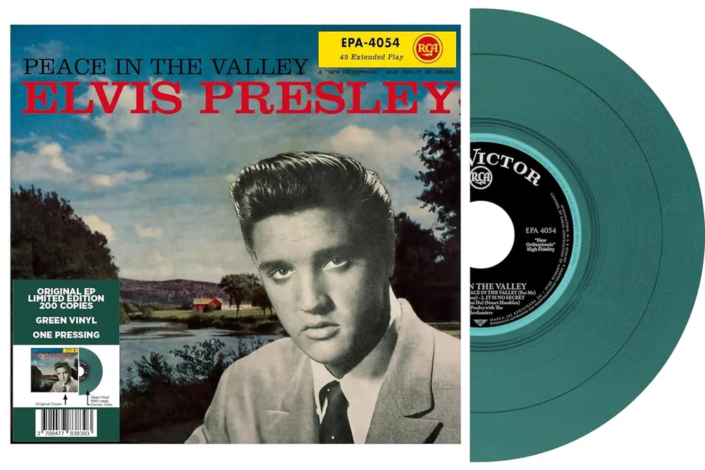 Elvis Presley – 7-EP ETRANGER N16 - PEACE IN THE VALLEY (US) (Vinyl)