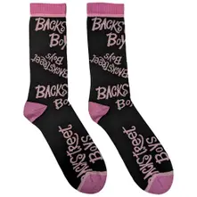 Backstreet Boys, Ponožky Logo Repeat, Unisex, Čierna