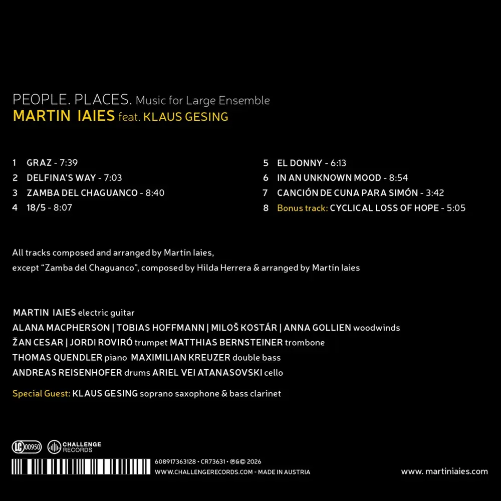 PEOPLE. PLACES. MUSIC ... (CD)