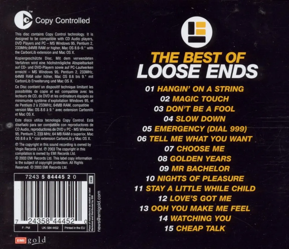BEST OF LOOSE ENDS (CD)