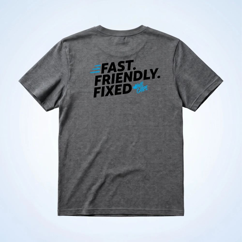 AT&T Fast Friendly Fixed Globe Re-Made T-Shirt