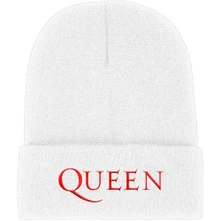 Queen, Čapica Logo, Unisex, Biela