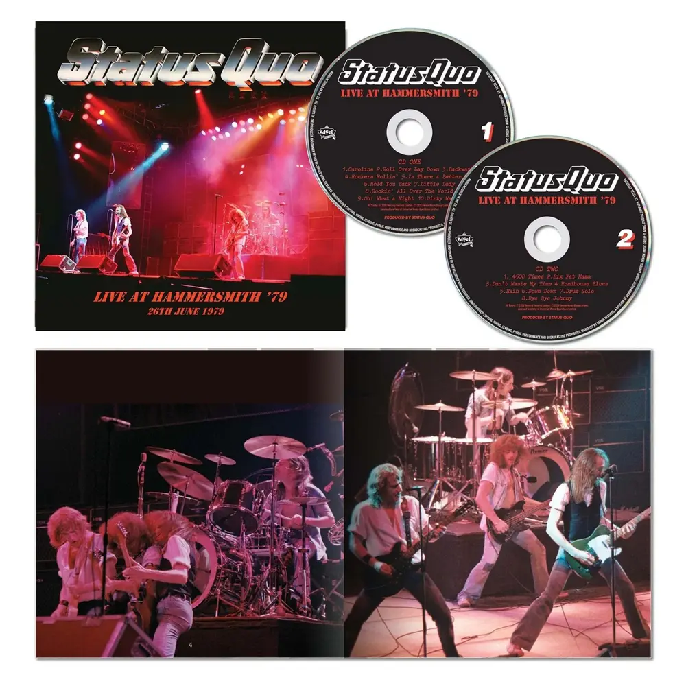 Status Quo – LIVE IN HAMMERSMITH 1979 (CD)