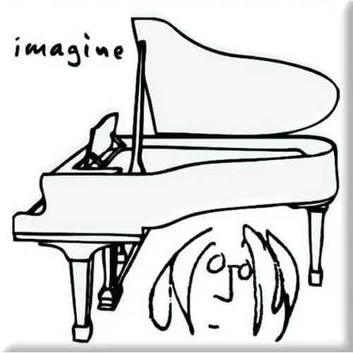 John Lennon – Imagine Black On White (Magnetka)