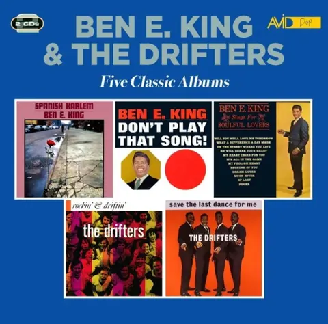 BEN E. KING & THE ... - FIVE CLASSIC ALBUMS