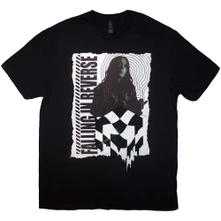 Falling In Reverse, Tričko 21 Chequered, Unisex, Čierna