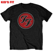 Foo Fighters, Tričko FF Logo, Dieťa, Čierna