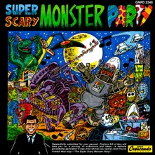 CD SUPER SCARY MONSTER PARTY: SPOOKY TV AND MOVIE THEMES