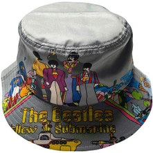 The Beatles, Klobúk Yellow Submarine, Unisex, Šedá