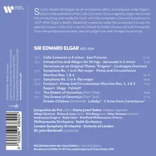 Sir John Barbirolli – ELGAR: CELLO CONCERTO/ENIGMA VARIATIONS/SYMPHONIES 1 & 2/SEA PICTURES (CD)