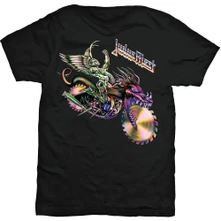 Judas Priest, Tričko Painkiller Solo, Unisex, Čierna
