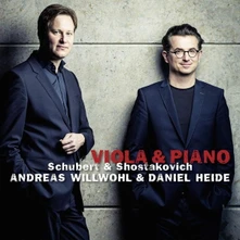 Andreas Willwohl, CD VIOLA & PIANO - SCHUBERT & SHOSTAKOVICH