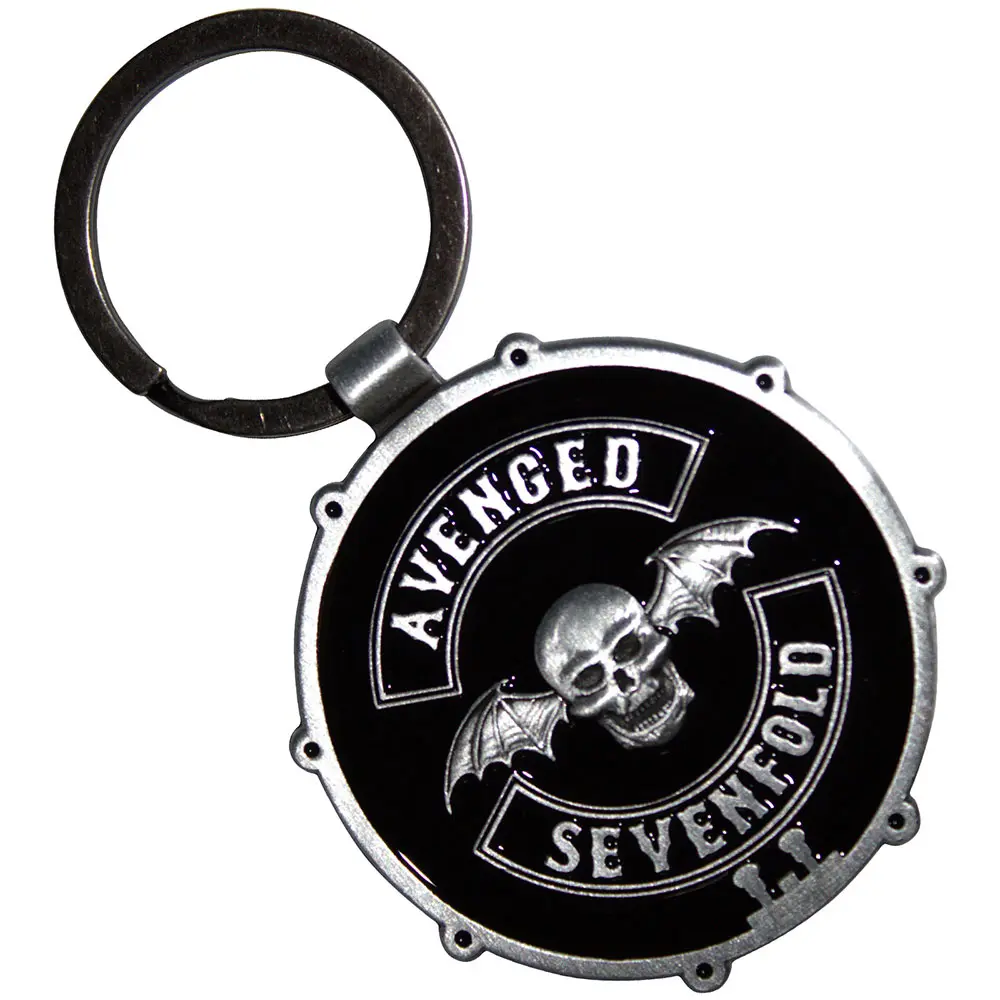Deathbat Crest Drum Double-Sided