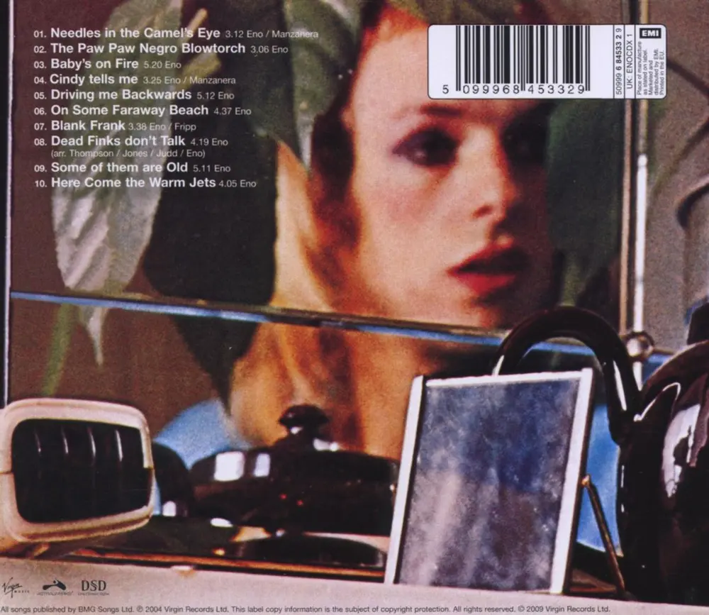 Brian Eno – HERE COME THE WARM JETS (CD)