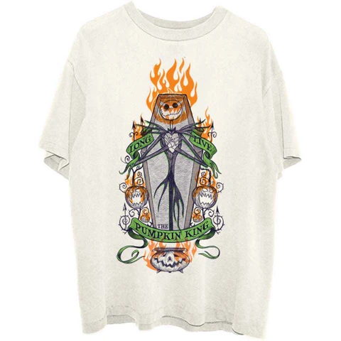 The Nightmare Before Christmas Orange Flames Pumpkin King
