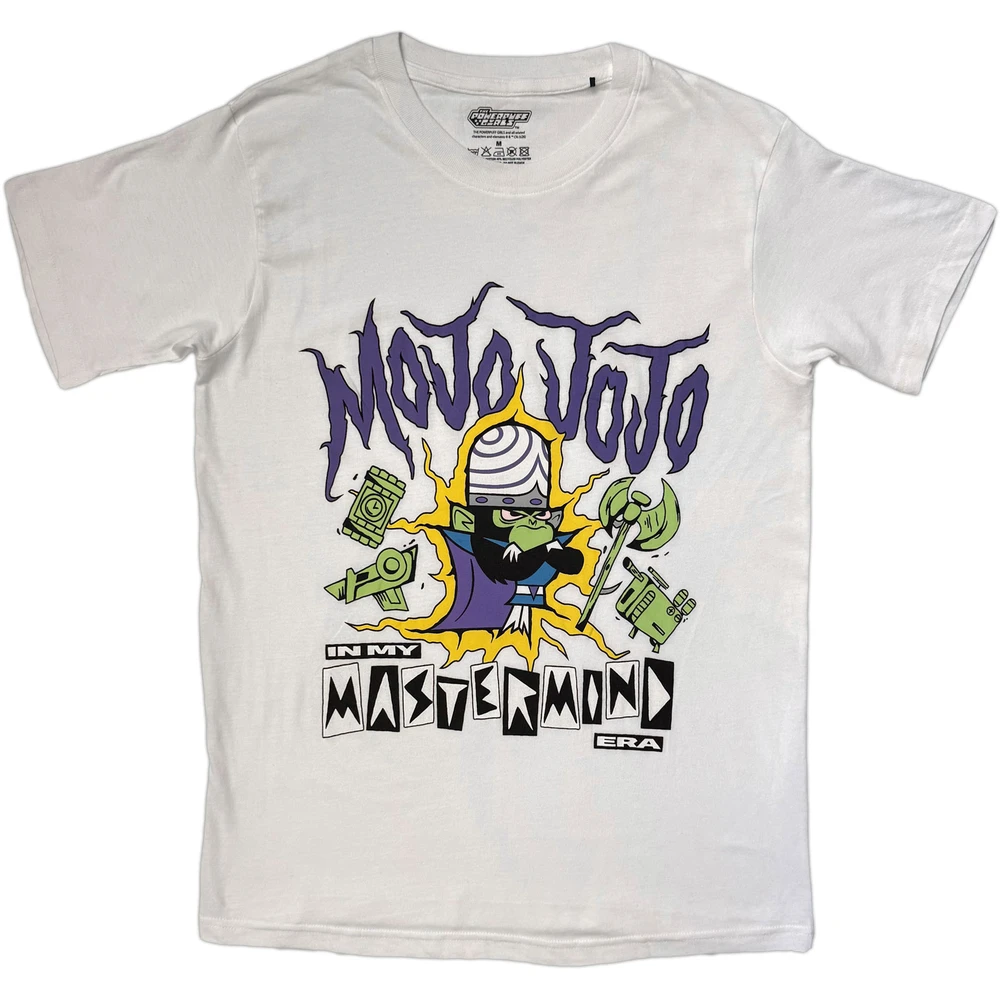 Unisex T-Shirt: Mojo Jojo Mastermind (White)