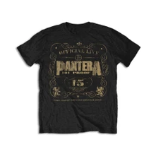 Pantera, Tričko 101 Proof, Unisex, Čierna