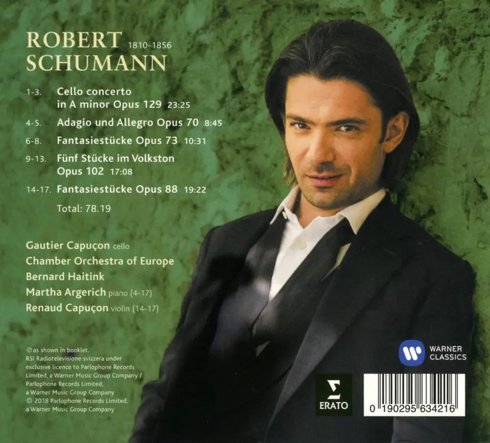 SCHUMANN: CELLO CONCERTO & CHAMBER MUSIC WORKS